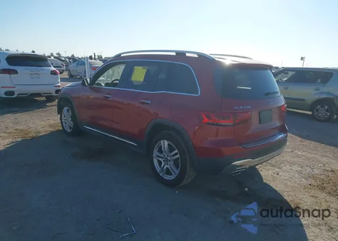 2020 Mercedes-Benz Glb 250 z USA, uszkodzony, nr VIN W1N4M4GB7LW039778